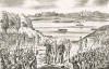 Русско-турецкая война 1877-78 гг. Государь император Александр II на поле битвы за Дунаем 17 июня 1877 года. Москва, 1877