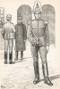 Шведские кавалеристы лейб-гвардии в униформе образца 1895-1900 гг. Svenska arméns munderingar 1680-1905. Стокгольм, 1911