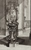 Купель для крещения в католической или протестантской церкви. Johann Jacob Schueblers Beylag zur Ersten Ausgab seines vorhabenden Wercks. Нюрнберг, 1730