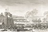 Сражение при Прейсиш-Эйлау 7–8 февраля 1807 г. Гравюра из альбома "Военные кампании Франции времён Консульства и Империи". Campagnes des francais sous le Consulat et l'Empire. Париж, 1834