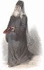 Русский монах. Лист из серии Musée Cosmopolite; Musée de Costumes, Париж, 1850-63