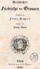 Титульный лист знаменитой книги Geschichte Friedrichs des Grossen von Franz Kugler. Лейпциг, 1842