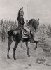 Офицер 4-го полка французских драгун (иллюстрация к известной работе "Кавалерия Наполеона", изданной в Париже в 1895 году)