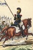 1812-15 гг. Солдаты французской легкой кавалерии. Коллекция Роберта фон Арнольди. Германия, 1911-28