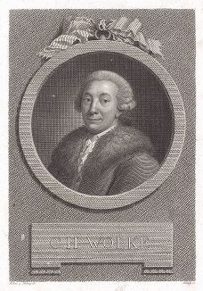 Христиан Генрих Вольке (1741 - 1825) - выдающийся немецкий педагог, филантроп и просветитель.  