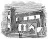 Приходская церковь Сент-Джуд в историческом районе Лондона Челси, построенная в 1843 году в раннеанглийском стиле британским архитектором Джорджем Басеви (1794 -- 1845 гг.) (The Illustrated London News №106 от 11/05/1844 г.)