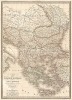 Карта европейской части Турции и современной Греции. Atlas universel de geographie ancienne et moderne..., л.31. Париж, 1842