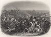 Битва при Миание, 17 февраля 1843 года, в которой британские войска под командованием Чарльза Напьера нанесли поражение синдхам. Gallery of Historical and Contemporary Portraits… Нью-Йорк, 1876