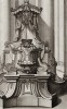 Кафедра в католическом храме. Johann Jacob Schueblers Beylag zur Ersten Ausgab seines vorhabenden Wercks. Нюрнберг, 1730