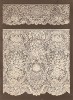Кружева для постельного белья от мануфактуры Howell and Co., Лондон. Каталог Всемирной выставки в Лондоне 1862 года, т.2, л.197