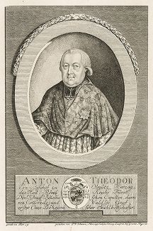 Антонин Теодор фон Коллоредо-Вальдзее-Мэлс (1729-1811) - австрийский кардинал. 