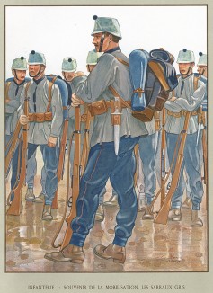 Униформа швейцарской пехоты во время Первой мировой войны. Notre armée. Женева, 1915