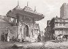 Улицы Константинополя. Meyer's Universum..., Хильдбургхаузен, 1844 год.