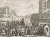 6 августа 1789 г. Арест корабля, груженного порохом, в порту Сен-Поль. Корабль, под расписку одного из лидеров революции Ла Саля, должен был отплыть в Эссон, занятый королевскими войсками. Ла Саль был объявлен предателем, но успел скрыться. Париж, 1804