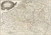 Карта полуденной части Нидерландов, заключающая Брабант, Гелдрию, Лимбург, Люксембург, Геннегау, Намюр, Фландрию, Камбрези и Артуа. Новый атлас, или Собрание карт всех частей земнаго шара, почерпнутый из разных сочинителей, Санкт-Петербург, 1793