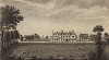 Кирби-Холл в Эссексе, поместье Питера Муилмана, эсквайра (из A New Display Of The Beauties Of England... Лондон. 1776 год. Том 1. Лист 184)