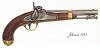 Однозарядный пистолет США Johnson 1842 г. Лист 18 из "A Pictorial History of U.S. Single Shot Martial Pistols", Нью-Йорк, 1957 год