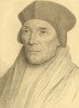 Джон Фишер (1469-1535) - епископ Рочестерский, канцлер Кембриджского университета, кардинал. Не признал Акта о супрематии и был казнён. Гравюра Ф. Бартолоцци по рисунку Ганса Гольбейна. Imitations Of Original Drawings By Hans Holbein... Лондон, 1792-99