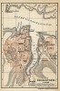 Севастополь (карта-план из популярного немецкого путеводителя K. Baedeker. Russland. Handbuch fur Reisende. Лейпциг, 1897)