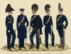 Мундиры шведской королевской артиллерии в 1816--1888 гг. (полк Wendes (шв.))