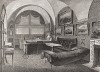 Кабинет императора в Зимнем дворце. Из Voyages and Travels or Scenes in Many Lands. Бостон, 1887