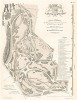 Парк замка Треск в департменте Гар. Общий план и вид парка и сада. в F.Duvillers, Les parcs et jardins, т.II, л.41. Париж, 1878