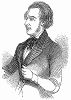 Джордж Смит, седьмой виконт Странгфорд (1818 -- 1857 гг.) -- британский политический деятель, член Палаты Общин, близкий друг Бенджамина Дизраэли  и соратник по партии "Молодая Англия" (The Illustrated London News №105 от 04/05/1844 г.)