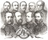 Прусские военачальники - победители во Франко-прусской войне 1870-71 гг. Preussens Heer, стр.93. Берлин, 1876 