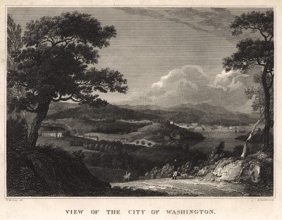 Вашингтон. A New Geographical Dictionary. Лондон, 1820
