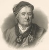 Кристофер Польхем (18 декабря 1661 — 30 августа 1751), учёный, изобретатель и промышленник, внёсший значительный вклад в развитие горного дела Швеции. Galleri af Utmarkta Svenska larde Mitterhetsidkare orh Konstnarer. Стокгольм, 1842
