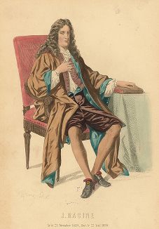 Жан Расин (1639-1699) - французский драматург. 