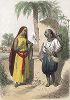 Арабы в традиционных костюмах. 
