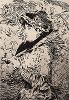 Жанна, или Весна (портрет актрисы Жанны де Марси). Гравюра Эдуарда Мане, 1882 год. 