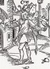 Неисправимый дурак (иллюстрация к главе 31 книги Себастьяна Бранта "Корабль дураков", гравированная Дюрером в 1494 году)