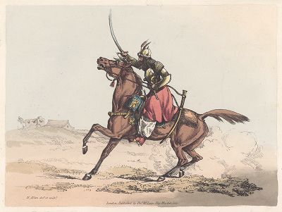 Мамелюк. Scraps From the Sketch-Book of Henry Alken. Engraved by Himself. Containing Forty-Two Plates. Лондон, 1823