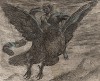 Юпитер в образе орла похищает Ганимеда. Гравировал Антонио Темпеста для своей знаменитой серии "Метаморфозы" Овидия, л.94. Амстердам, 1606