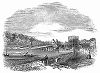 Ловля лососевых рыб близ ирландского города Колерайн, расположенного в графстве Лондондерри (The Illustrated London News №104 от 27/04/1844 г.)
