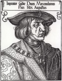Альбрехт Дюрер. Портрет императора Максимилиана I