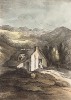 Сельский дом. Гравюра с рисунка знаменитого английского пейзажиста Томаса Гейнсборо из коллекции Дж. Хибберта. A Collection of Prints ...of Tho. Gainsborough, Лондон, 1819. 