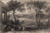 Вид на Буюк-дере от гробницы гигантов. The Beauties of the Bosphorus, by miss Pardoe. Лондон, 1839