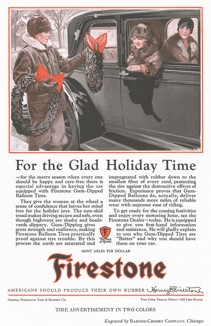 Рождественская реклама автошин Firestone. 