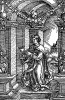 Святой Иоанн Богослов. Эрхард Шён для 12 Hauptarticel des Christlishen Glaubens. Издал Leonhart Milchthaler, Нюрнберг, 1539. Репринт 1930 г.