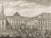 Мэр Парижа направляется во дворец, чтобы опечатать документы парламента. 13 ноября 1790 г. решением Национальной ассамблеи все муниципальные парламенты отправлены на бессрочные каникулы, что означает фактическое упразднение парламентской власти во Франции.