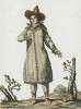Жительница Курильских островов середины XVIII века (иллюстрация к работе Costumes civils actuels de tous les peuples..., изданной в Париже в 1788 году)