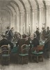 1887 год. Призывная комиссия в Париже (из Types et uniformes. L'armée françáise par Éduard Detaille. Париж. 1889 год)