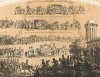 Торжественный въезд Их Императорских Величеств в Москву 17 августа 1856 года. Русский художественный листок, №30, 1856
