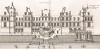 Главный фасад дворца Фонтенбло. Androuet du Cerceau. Les plus excellents bâtiments de France. Париж, 1579. Репринт 1870 г.
