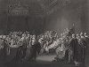 Смерть Уильяма Питта Старшего от инсульта во время заседания Палаты лордов. Gallery of Historical and Contemporary Portraits… Нью-Йорк, 1876
