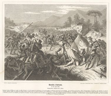 Битва при Арбедо 30 июня 1422 года.