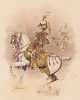 Адъютант короля Неаполя Мюрата (из "Иллюстрированной истории верховой езды", изданной в Париже в 1893 году)